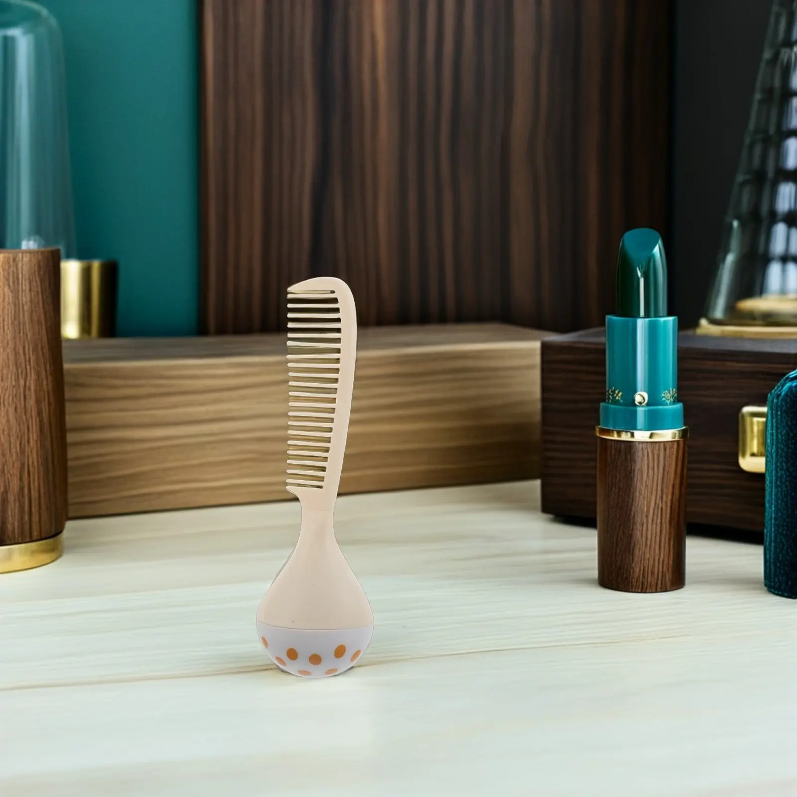 Plastic Pocket Comb Women Beige Self Standing Fine Tooth Anti Static Hairbrush Travel Detangler Scalp Massage Styling Pocket
Plastic Pocket Comb Women Beige Self Standing Fine Tooth Anti Static Hairbrush Travel Detangler Scalp Massage Styling Pocket