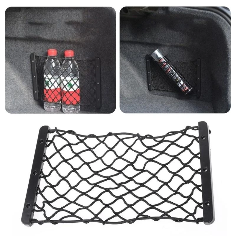 R9CC Car Trunk Net Boot String Mesh Elastic Nylon Rear Back Cargo Trunk Storage Luggage Net Holder
R9CC Car Trunk Net Boot String Mesh Elastic Nylon Rear Back Cargo Trunk Storage Luggage Net Holder