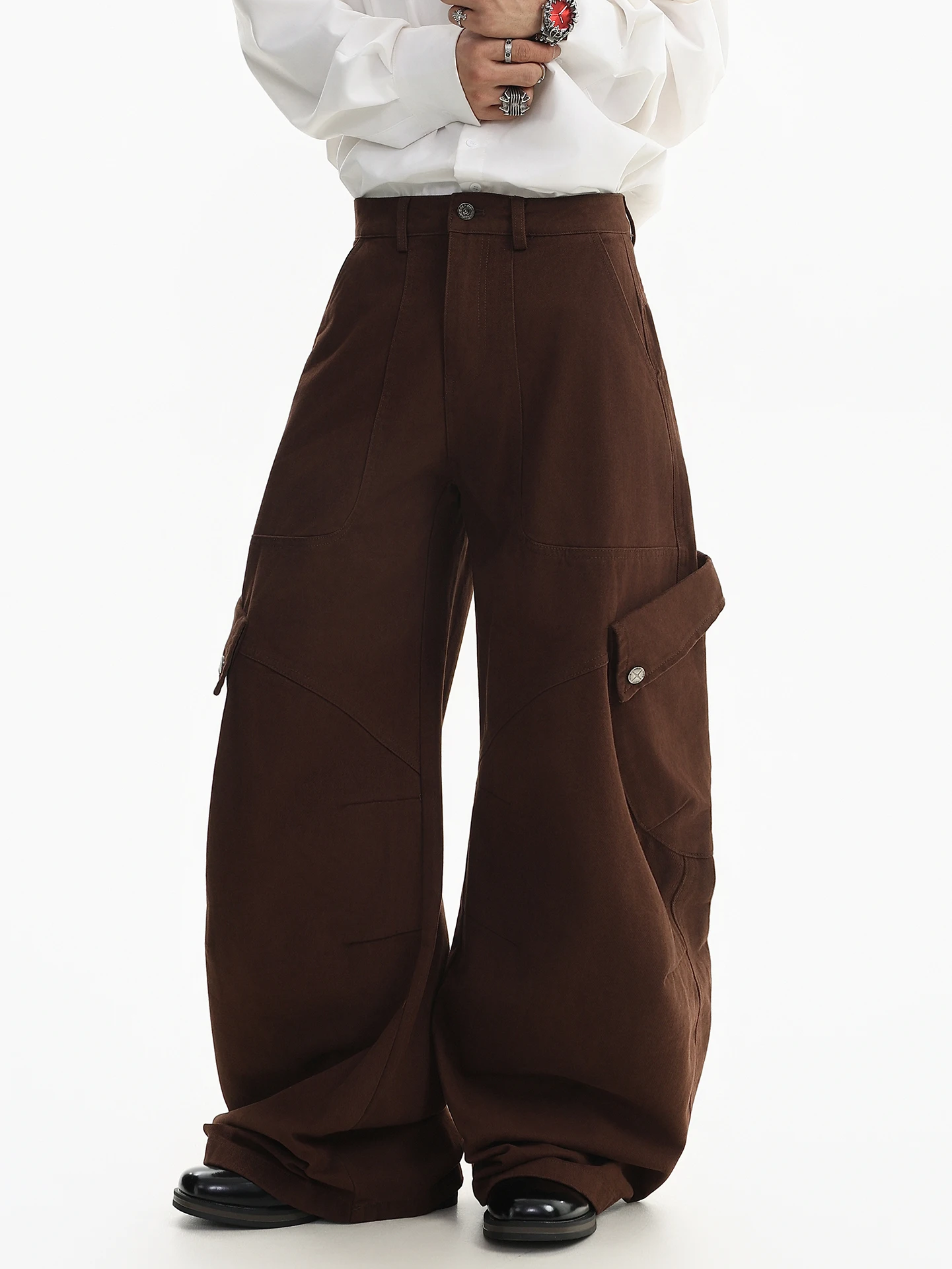 American High Street Style Men's Casual Pants Multi-Pocket Embroidery Loose Workwear Knife-Shape Spring New Arrival
American High Street Style Men's Casual Pants Multi-Pocket Embroidery Loose Workwear Knife-Shape Spring New Arrival