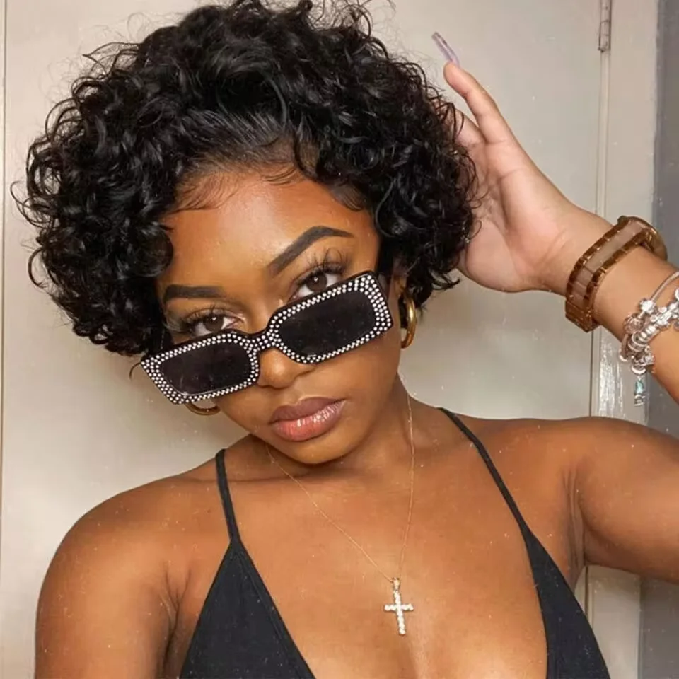 Pixie Cut Wigs 13x2 Lace Frontal Wigs Human Hair Short Kinky Curly Bob Human Hair Wigs For Women Lace Front Human Hair Wigs
Pixie Cut Wigs 13x2 Lace Frontal Wigs Human Hair Short Kinky Curly Bob Human Hair Wigs For Women Lace Front Human Hair Wigs