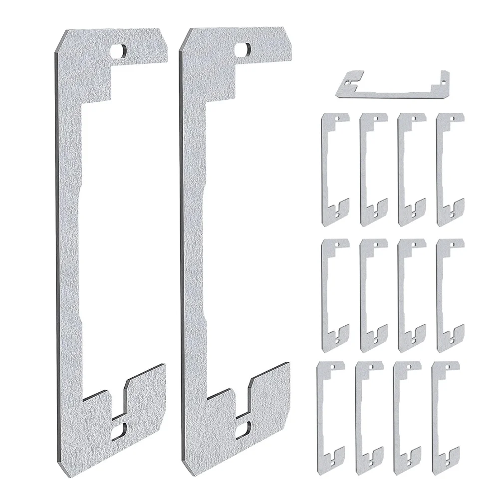 15Pcs Socket Spacer Leveler Kit Heavy-Duty Metal Construction Versatile Outlets Walls Floors Ceilings Professional Finish
15Pcs Socket Spacer Leveler Kit Heavy-Duty Metal Construction Versatile Outlets Walls Floors Ceilings Professional Finish