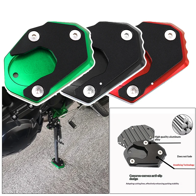 For Kawasaki Ninja ER6N ER-6N ER-6F ER6F 2012-2022 CNC Motorcycle Kickstand Pad Foot Side Stand Extension Pad Tire Valve Caps
For Kawasaki Ninja ER6N ER-6N ER-6F ER6F 2012-2022 CNC Motorcycle Kickstand Pad Foot Side Stand Extension Pad Tire Valve Caps