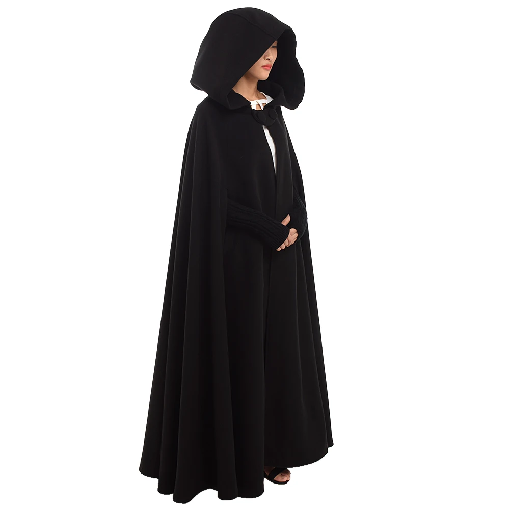 Vintage Style Woolen Poncho for Women Hooded Cloak Long Coat Hoodies Winter Cape
Vintage Style Woolen Poncho for Women Hooded Cloak Long Coat Hoodies Winter Cape
