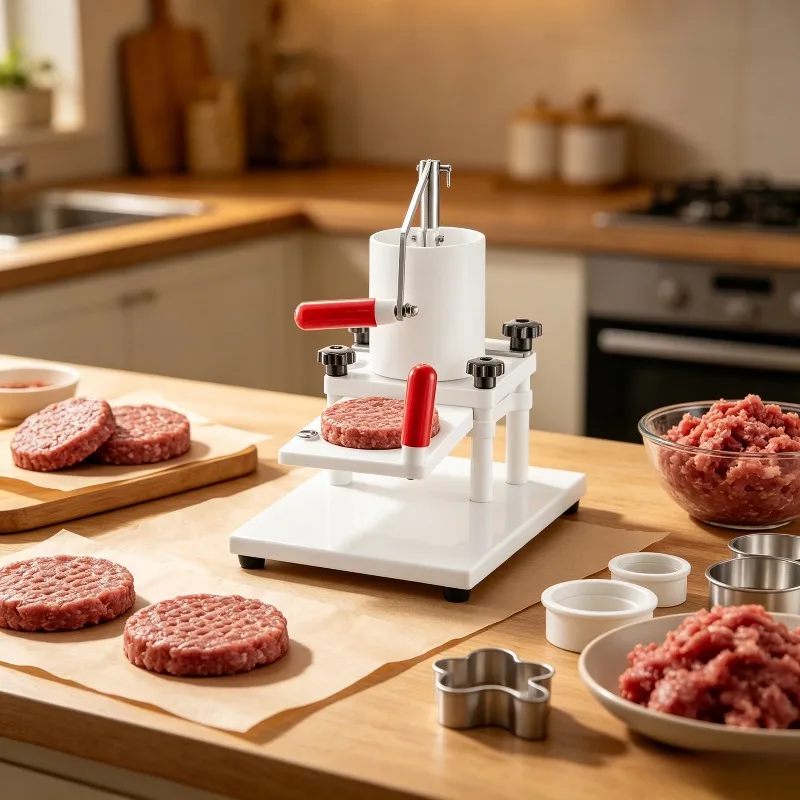 Manual Type Hamburger Patty Maker Machine Burger Patty Making for Restaurant Use
Manual Type Hamburger Patty Maker Machine Burger Patty Making for Restaurant Use