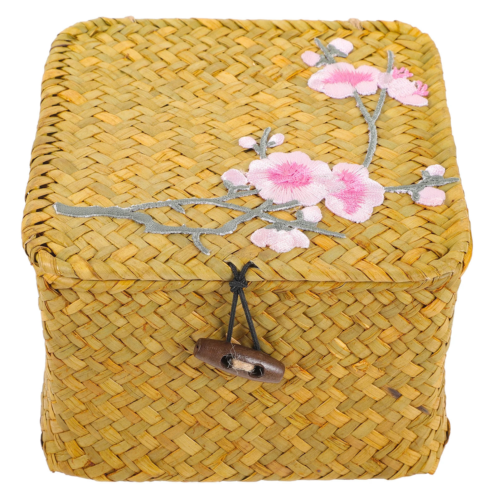 Vintage Woven Storage Organizer Multi-Functional Desktop Makeup Box Handmade Straw Basket Bedroom Classroom Shelf
Vintage Woven Storage Organizer Multi-Functional Desktop Makeup Box Handmade Straw Basket Bedroom Classroom Shelf