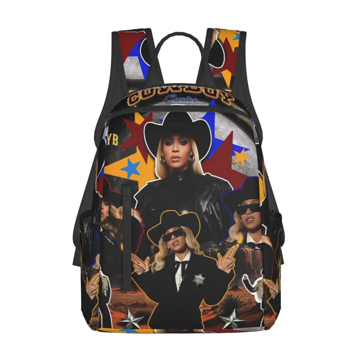 Cowboy Carter Beyonce New Album Backpack Daypack Children BookBag School Bag Shoulder Bags for Men Women
Cowboy Carter Beyonce New Album Backpack Daypack Children BookBag School Bag Shoulder Bags for Men Women