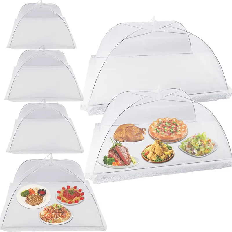 1PC Food Cover Meal Gadgets Newest Anti Fly Mosquito Mesh Reusable BBQ Lace Table Kitchen Style Umbrella Picnic Cooking Tools
1PC Food Cover Meal Gadgets Newest Anti Fly Mosquito Mesh Reusable BBQ Lace Table Kitchen Style Umbrella Picnic Cooking Tools