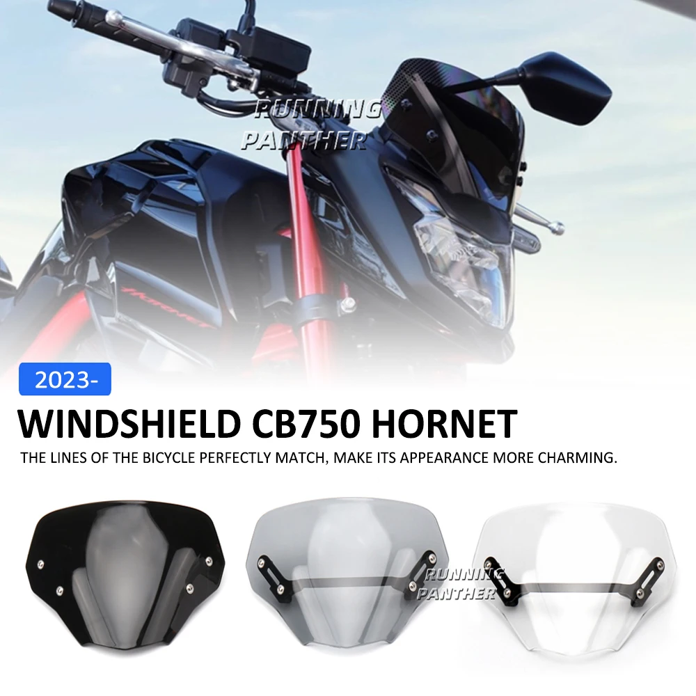 NEW Motorcycle Front Windscreen Windshield Visor Wind Screen Shield Spoiler Deflector For Honda CB 750 CB750 Hornet 2023
NEW Motorcycle Front Windscreen Windshield Visor Wind Screen Shield Spoiler Deflector For Honda CB 750 CB750 Hornet 2023