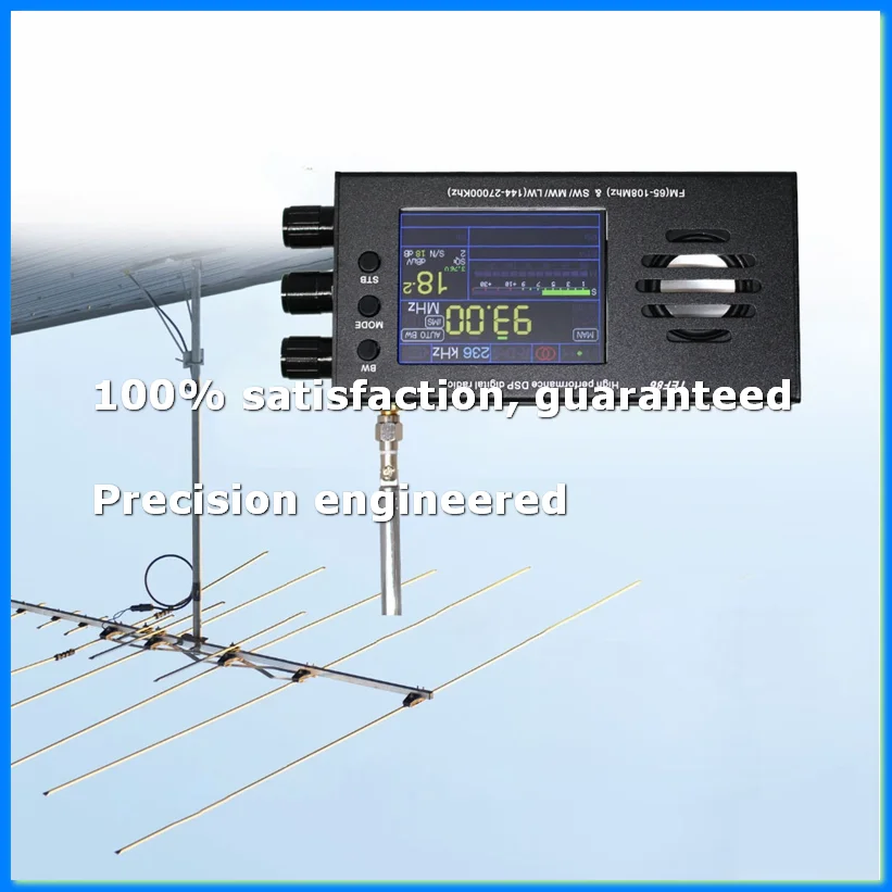 3.2 Inch LCD Screen TEF6686 Digital Radio Receiver FM(65-108Mhz)&SW/MW/LW(144-27000Khz) with Battery-A22U
3.2 Inch LCD Screen TEF6686 Digital Radio Receiver FM(65-108Mhz)&SW/MW/LW(144-27000Khz) with Battery-A22U