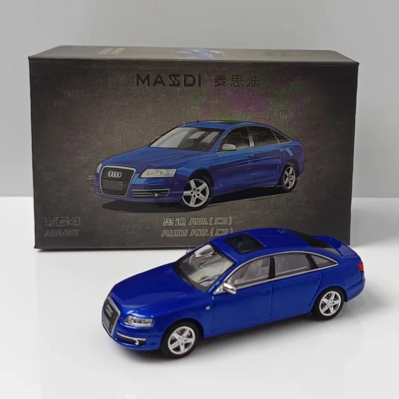 MASSDI 1:64 Scale Alloy A6L C6 Car Model Diecast Finished Product Simulation Toy Collection Gift Static Model Display 
MASSDI 1:64 Scale Alloy A6L C6 Car Model Diecast Finished Product Simulation Toy Collection Gift Static Model Display