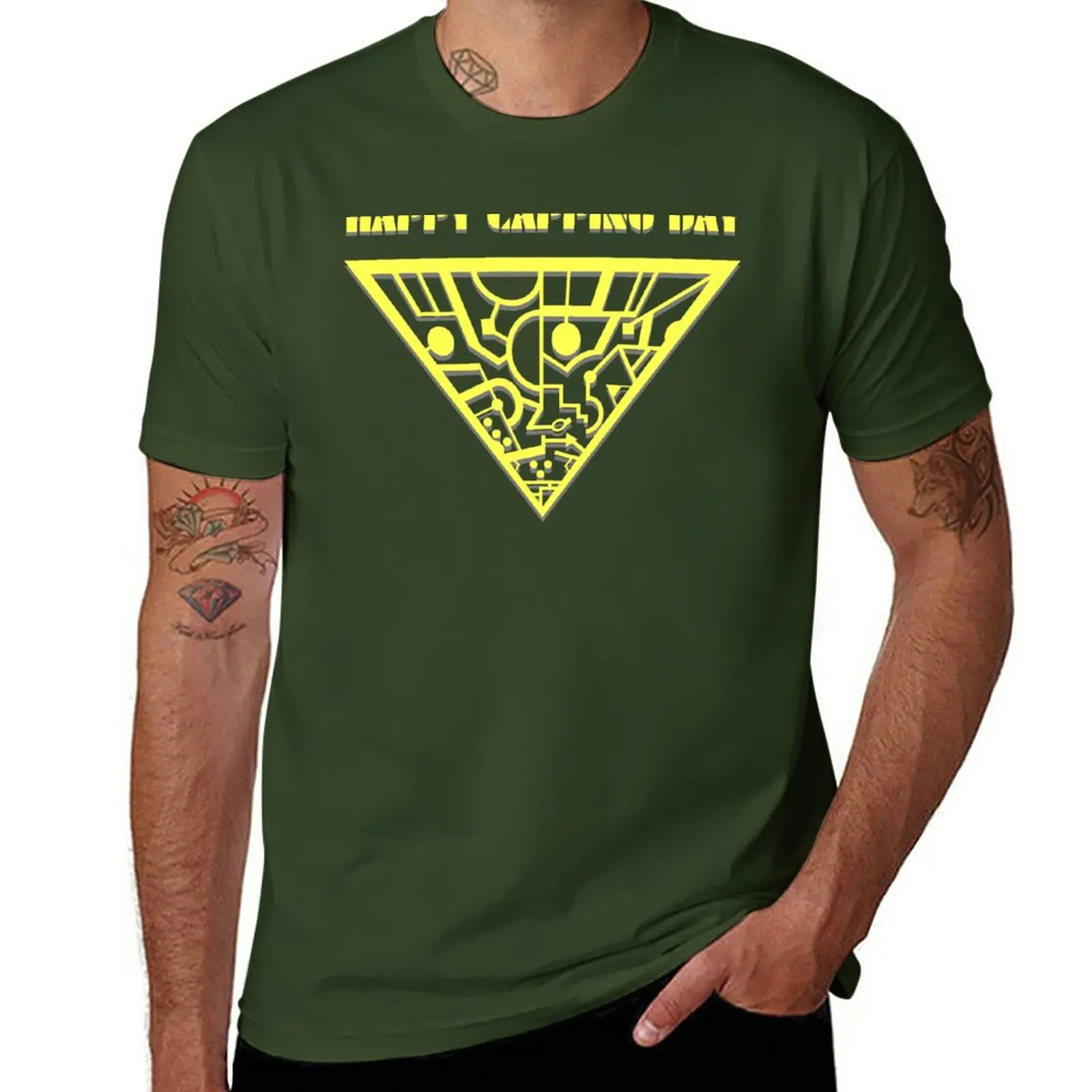 Happy Capping Day (The Tripods) T-Shirt boys whites boys animal print mens graphic t-shirts
Happy Capping Day (The Tripods) T-Shirt boys whites boys animal print mens graphic t-shirts
