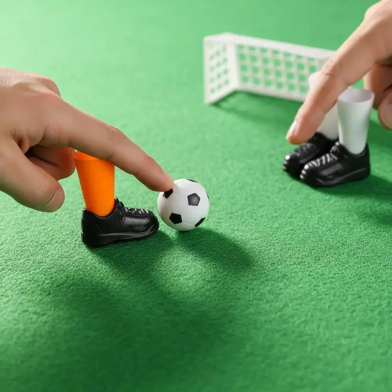 Interactive Desktop Finger Soccer Game Mini Fingertip Football Sports Toy Parent-Child Competitive Board Game 1/3 Set
Interactive Desktop Finger Soccer Game Mini Fingertip Football Sports Toy Parent-Child Competitive Board Game 1/3 Set