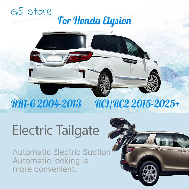 Modification of Anti-pinch Electric Tailgate: Automatic Trunk of Vehicle For Honda Elysion RR1-6 RC1/RC2 2004-2025+
Modification of Anti-pinch Electric Tailgate: Automatic Trunk of Vehicle For Honda Elysion RR1-6 RC1/RC2 2004-2025+