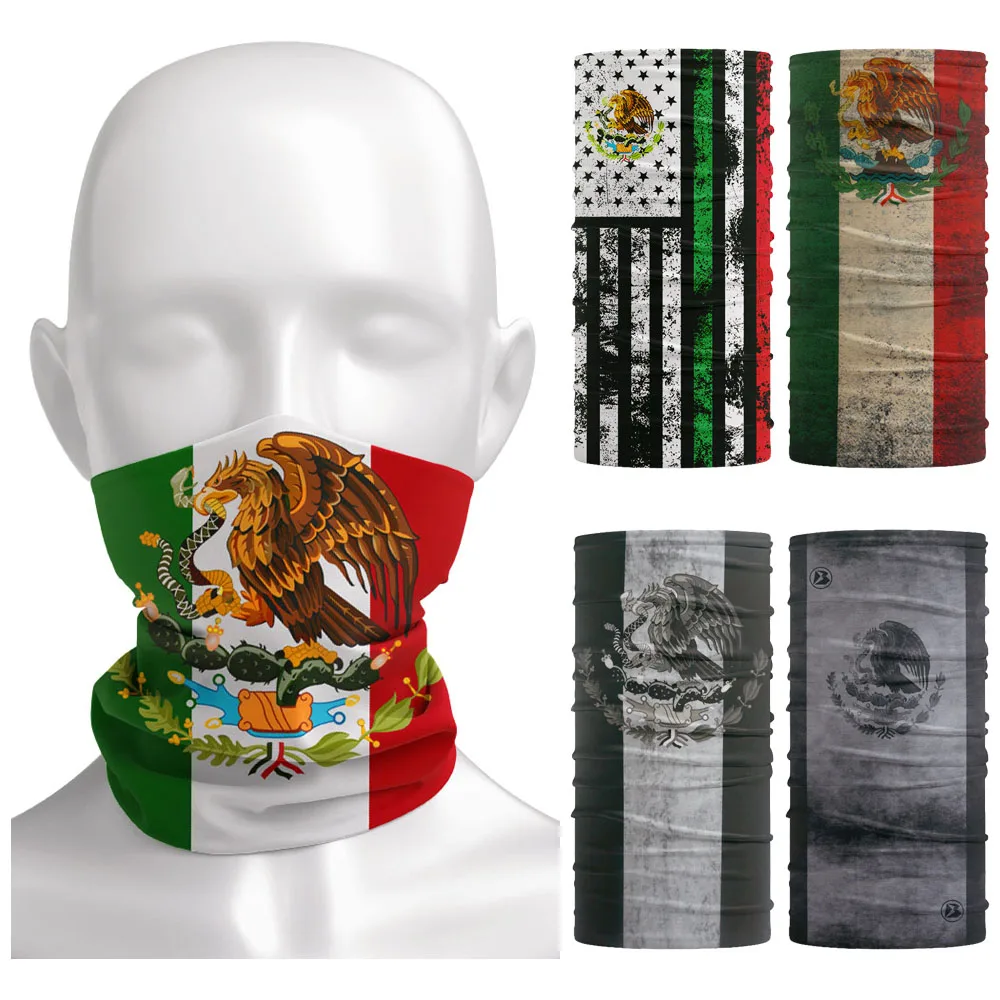 Новые пользовательские гетры с флагом Мексики для мужчин и женщин, бесшовные банданы для лица, велосипедная Балаклава, шарф, головной убор для бега и пешего туризма 
Новые пользовательские гетры с флагом Мексики для мужчин и женщин, бесшовные банданы для лица, велосипедная Балаклава, шарф, головной убор для бега и пешего туризма