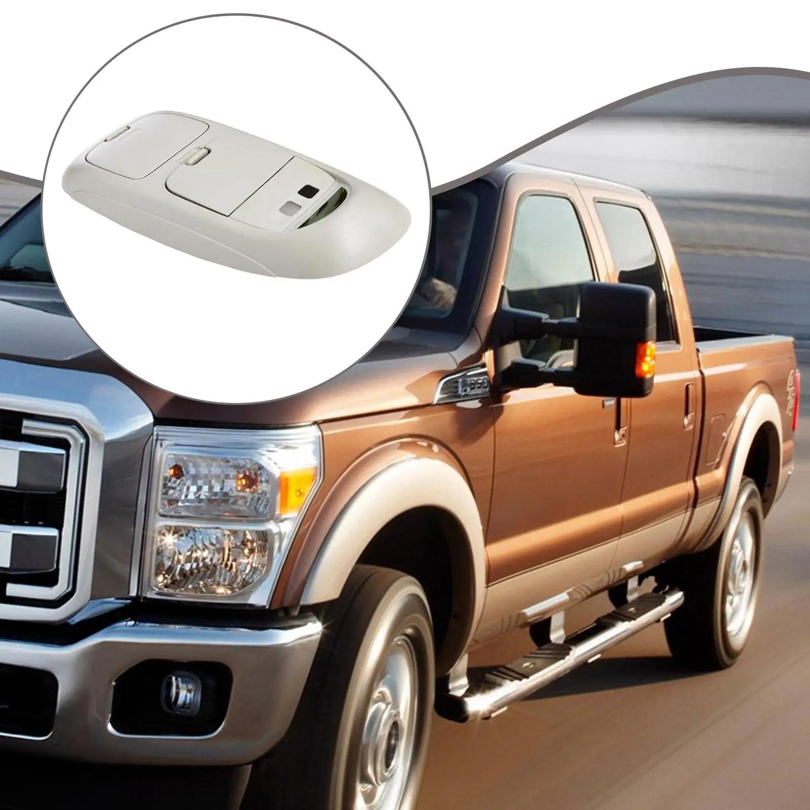 Overhead Console 2C3Z-25519A70-aac Spare Parts for F-350 F350 2002-2004 Sturdy Lightweight Easily Install Accessory
Overhead Console 2C3Z-25519A70-aac Spare Parts for F-350 F350 2002-2004 Sturdy Lightweight Easily Install Accessory