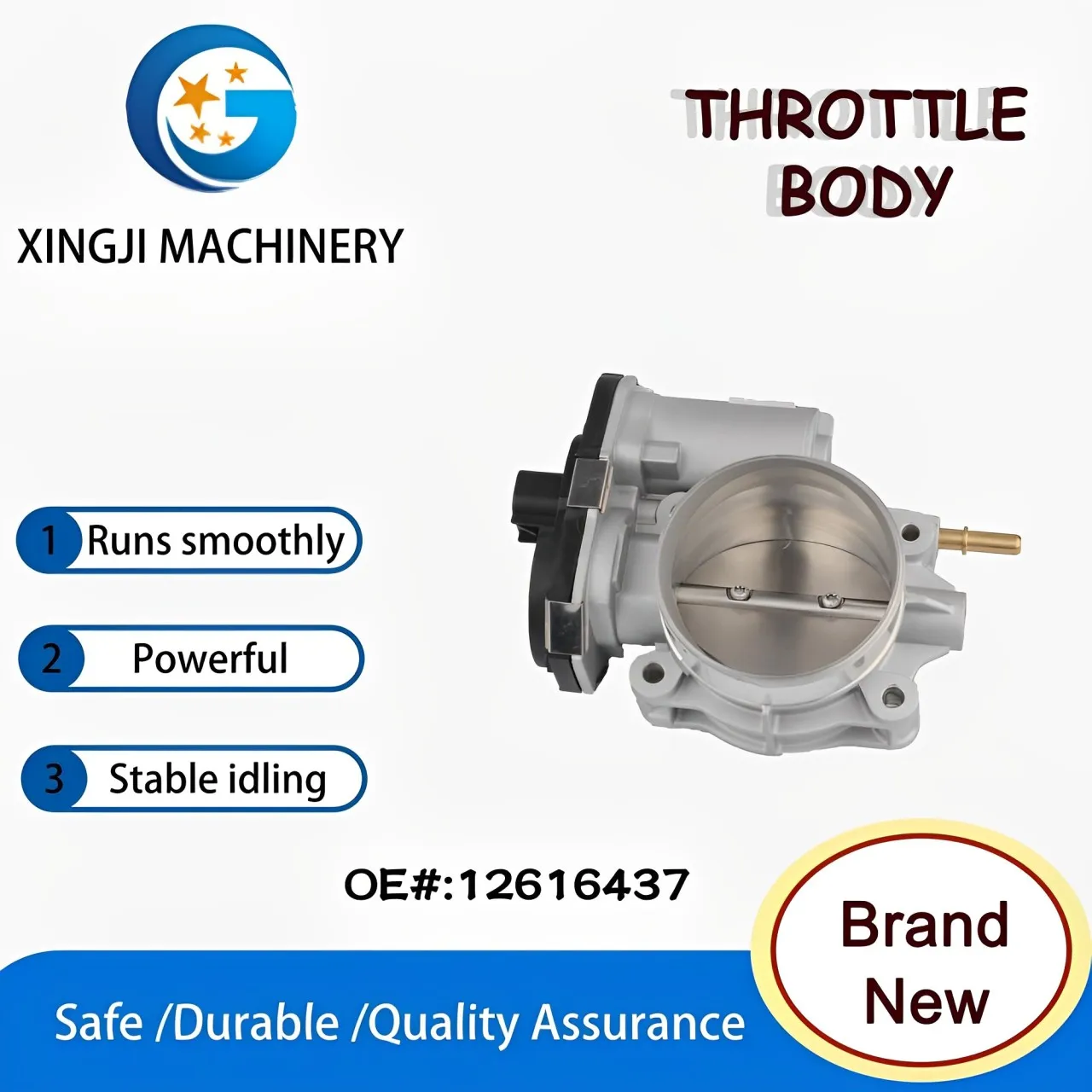 XingJi Parts Throttle body OE 12616437 F00H600078 12694872 Fit for Chevrolet HHR (11-07) Pontiac G5 (09-07)
XingJi Parts Throttle body OE 12616437 F00H600078 12694872 Fit for Chevrolet HHR (11-07) Pontiac G5 (09-07)