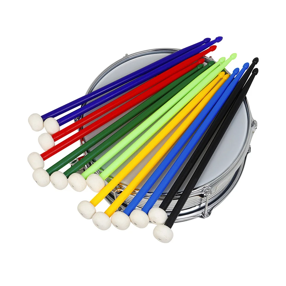 1 Pair Colorful Nylon Timpani Drum Sticks Double-Head Multifunctional Drumsticks Professional Accessories for Drummers
1 Pair Colorful Nylon Timpani Drum Sticks Double-Head Multifunctional Drumsticks Professional Accessories for Drummers
