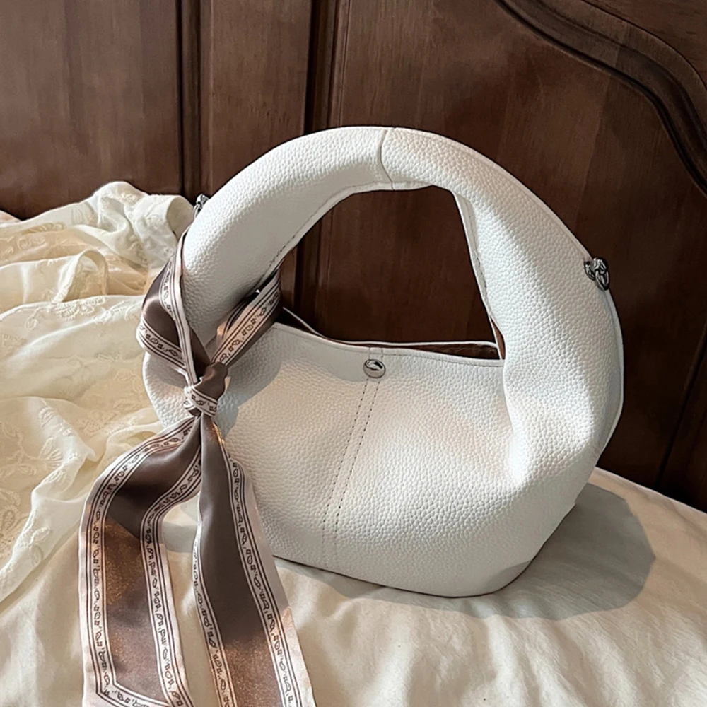 Texture Women Bucket Handbag Solid Pu Leather Soft Handle Bags Large Capacity Female Leisure Shopping Shoulder Packs Tote Bag
Texture Women Bucket Handbag Solid Pu Leather Soft Handle Bags Large Capacity Female Leisure Shopping Shoulder Packs Tote Bag