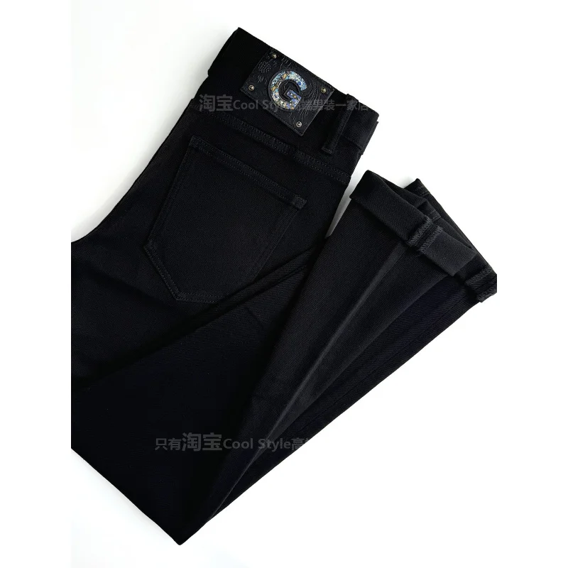 2026, осенне-зимние новые черные джинсы, мужские облегающие повседневные универсальные теплые длинные брюки из толстого флиса на небольшую ногу
2026, осенне-зимние новые черные джинсы, мужские облегающие повседневные универсальные теплые длинные брюки из толстого флиса на небольшую ногу