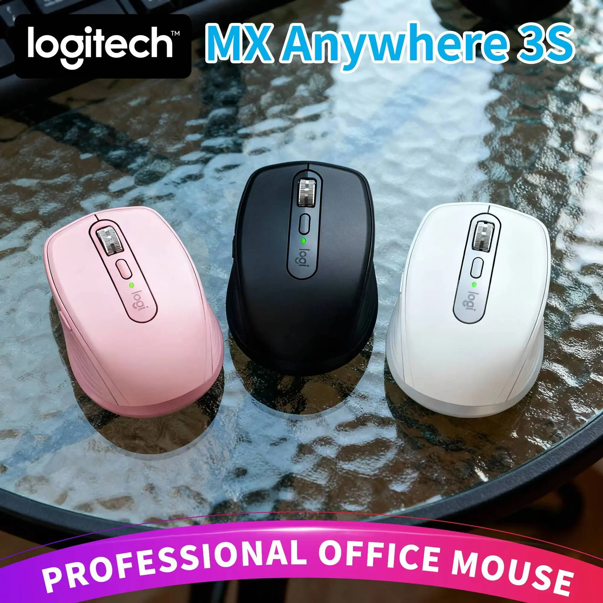 Logitech Master Series MX Anywhere 3S Bluetooth Беспроводная бесшумная мышь Мягкий звук Офисный женский планшет
Logitech Master Series MX Anywhere 3S Bluetooth Беспроводная бесшумная мышь Мягкий звук Офисный женский планшет