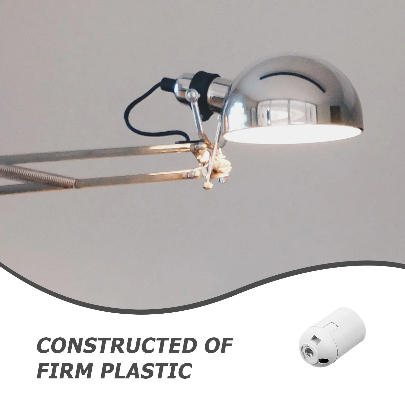 10 шт. прочных патронов E27 для ламп, легко устанавливаемые держатели для лампочек для DIY-наборов, модернизации домашнего освещения
10 шт. прочных патронов E27 для ламп, легко устанавливаемые держатели для лампочек для DIY-наборов, модернизации домашнего освещения