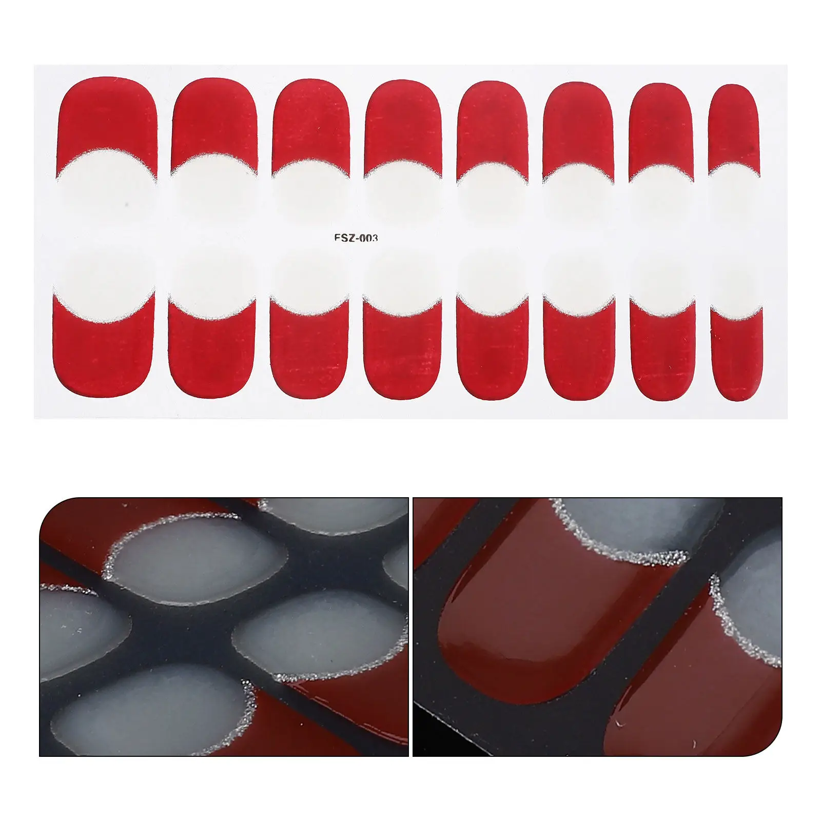 3 Sheets Nail Stickers Convenient Quick Dry Gel Polish Strips Long-Lasting Stylish Manicure Nail Wraps for Women
3 Sheets Nail Stickers Convenient Quick Dry Gel Polish Strips Long-Lasting Stylish Manicure Nail Wraps for Women