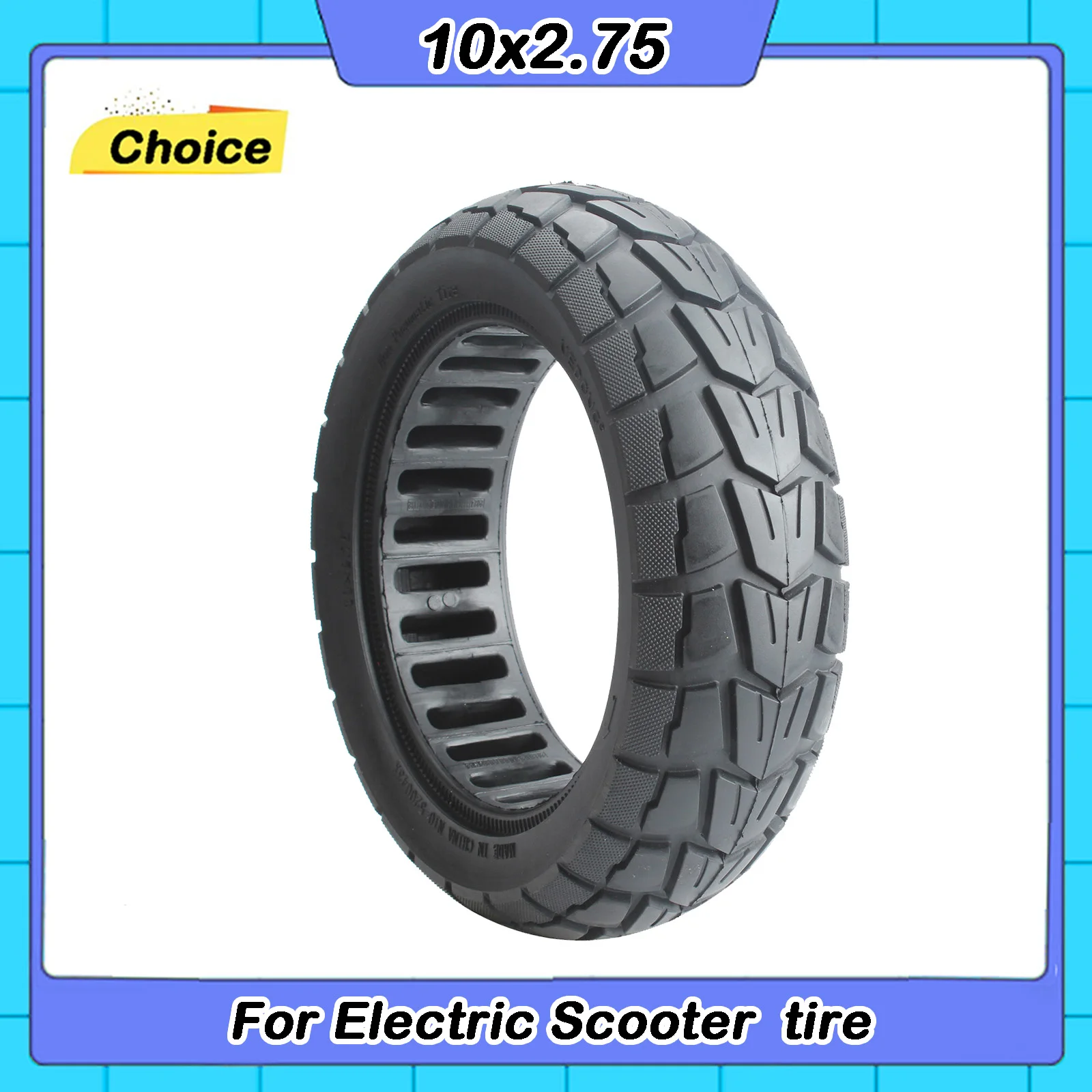 10 Inch 10x2.75 Solid Tire 85/65-6.5 for Speedway 5 Dualtron 3 Electric Scooter Non-Pneumatic Tyre for Kugoo G-Booster G2 Pro
10 Inch 10x2.75 Solid Tire 85/65-6.5 for Speedway 5 Dualtron 3 Electric Scooter Non-Pneumatic Tyre for Kugoo G-Booster G2 Pro