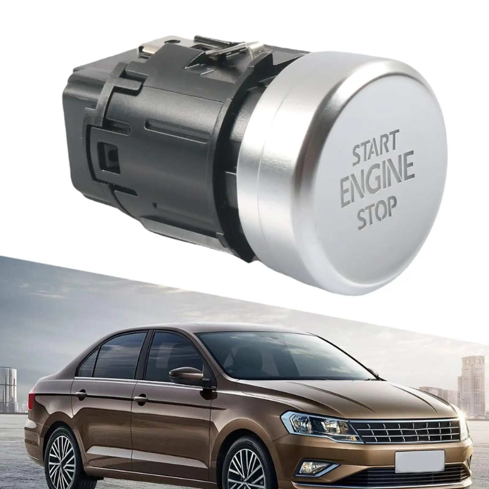 Start Stop Engine Switch Button 5Q1959839 5G1959839A Starter Switch for Volkswagen GTI Repair Component Easy Installation
Start Stop Engine Switch Button 5Q1959839 5G1959839A Starter Switch for Volkswagen GTI Repair Component Easy Installation