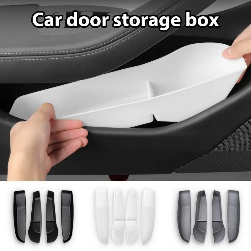 4pcs/set Door Side Storage Box Multifunctional car Front Rear Door Handle Armrest Tray Organizer for Tesla Model 3
4pcs/set Door Side Storage Box Multifunctional car Front Rear Door Handle Armrest Tray Organizer for Tesla Model 3