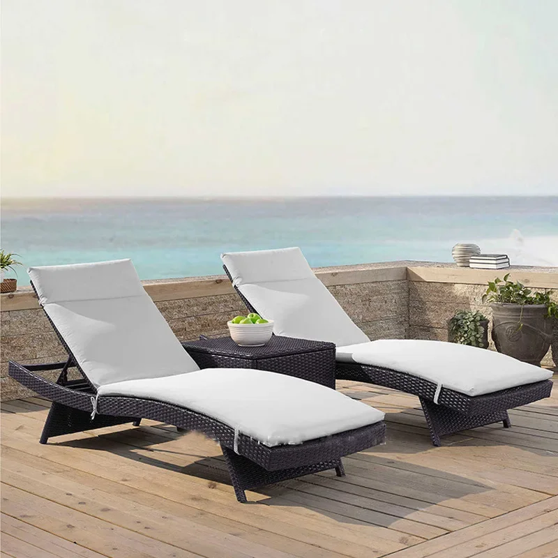 Outdoor Lounger Waterproof Swimming Pool Beach Courtyard Garden Hotel Terrace Leisure Simple Rattan Lounger
Outdoor Lounger Waterproof Swimming Pool Beach Courtyard Garden Hotel Terrace Leisure Simple Rattan Lounger