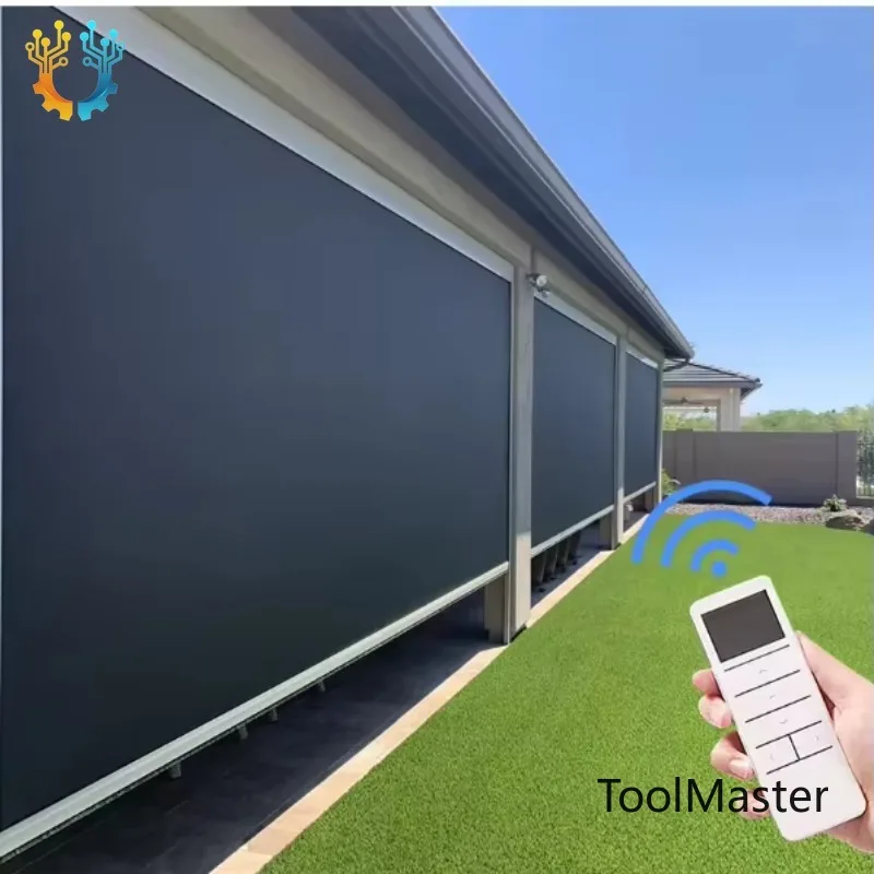 【2026】Good Quality Outdoor Roller Blinds Aluminum Pergola Zip Screen Waterproof Patio Cover Motorized Zip Track Outdoor Blinds
【2026】Good Quality Outdoor Roller Blinds Aluminum Pergola Zip Screen Waterproof Patio Cover Motorized Zip Track Outdoor Blinds