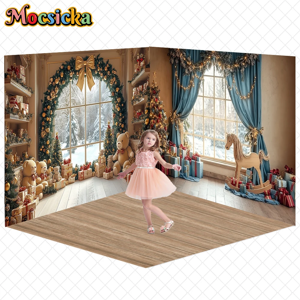 Mocsicka Christmas Photography Backdrop Tree Window Curtain Gifts Decor Wallpaper Family New Year Party Background Studio Banner
Mocsicka Christmas Photography Backdrop Tree Window Curtain Gifts Decor Wallpaper Family New Year Party Background Studio Banner