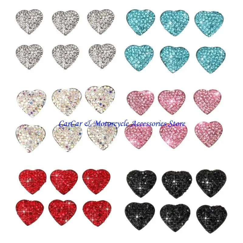G5AD 6pcs Heart Crystal Car Stickers красочные для персонализации и стильных интерьеров
G5AD 6pcs Heart Crystal Car Stickers красочные для персонализации и стильных интерьеров