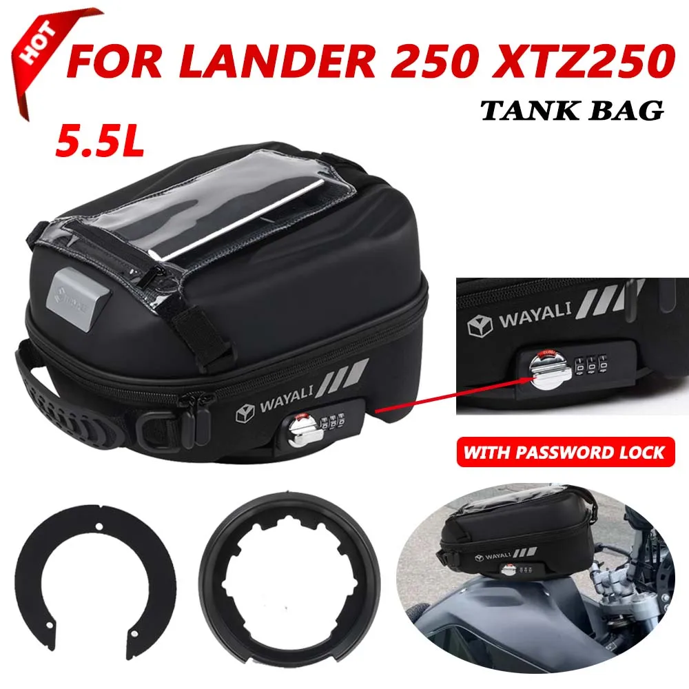 For Yamaha Lander 250 XTZ 250 XTZ250 2019 - 2023 Motorcycle Tank Bag Navigation Packag With Password Lock Anti-theft Storage Bag
For Yamaha Lander 250 XTZ 250 XTZ250 2019 - 2023 Motorcycle Tank Bag Navigation Packag With Password Lock Anti-theft Storage Bag