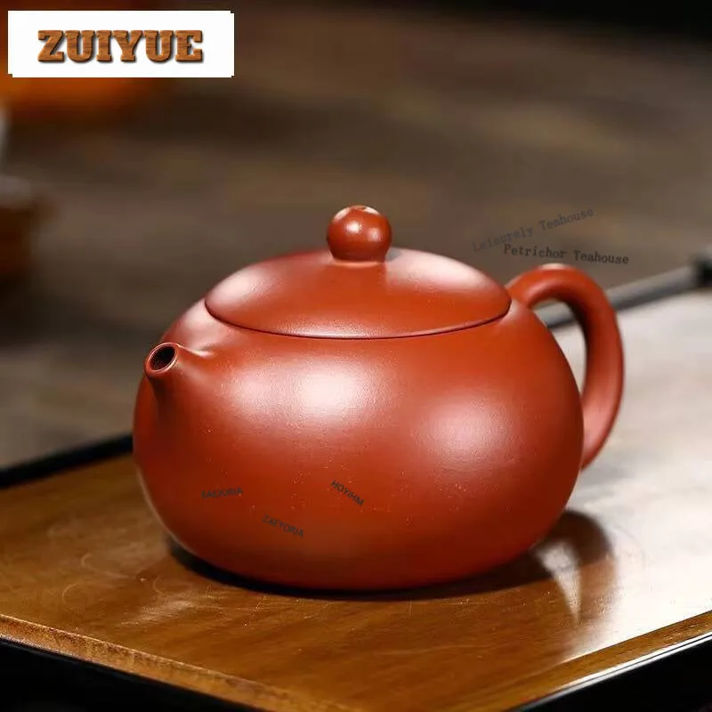240Ml Creative Yixing Purple Clay Teapots Handmade Xishi Pot Raw Ore Dahongpao Mud Kettle Chinese Zisha Tea Set Supplies Craft
240Ml Creative Yixing Purple Clay Teapots Handmade Xishi Pot Raw Ore Dahongpao Mud Kettle Chinese Zisha Tea Set Supplies Craft
