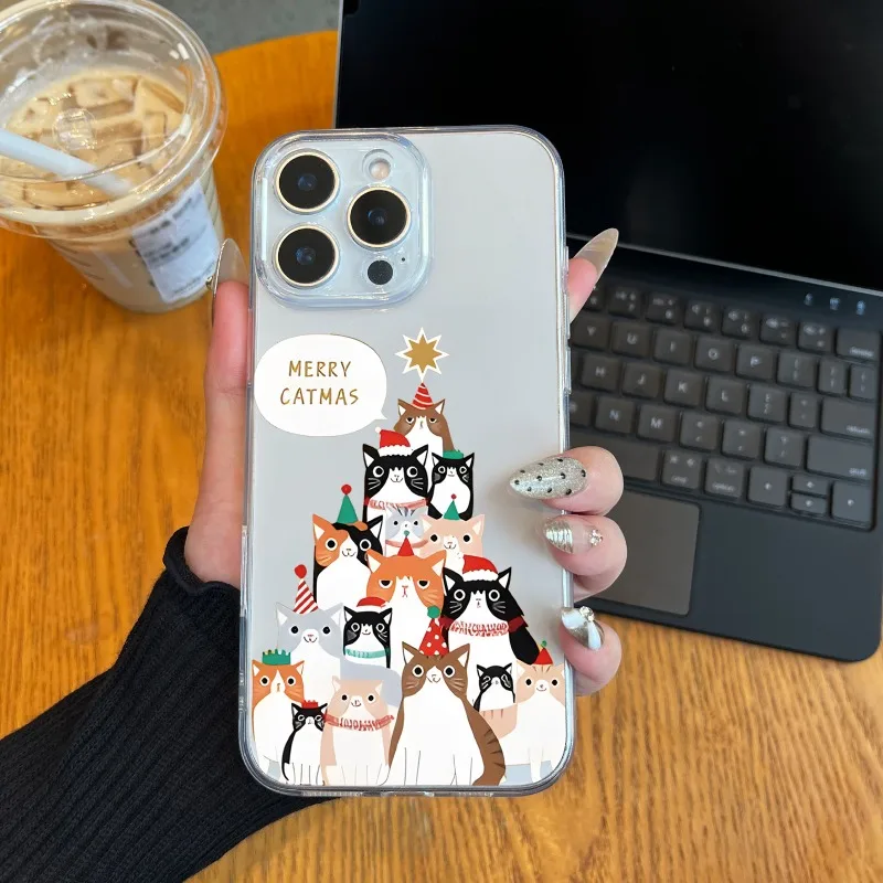 Christmas Cat Pattern UV Printed Phone Case for Iphone 11 12 13 14 Pro Max 15 1617 8 Plus SE Mini
Christmas Cat Pattern UV Printed Phone Case for Iphone 11 12 13 14 Pro Max 15 1617 8 Plus SE Mini