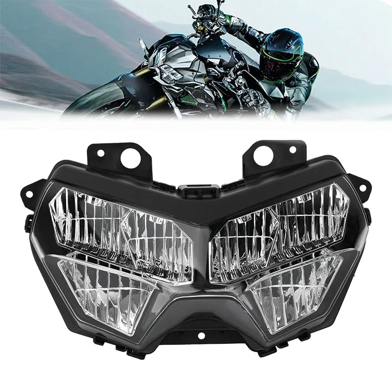 Z900 Headlight For KAWASAKI Z400 Z250 Z650 KLR650 ZR1000 H2 2019 2023 Motorcycle Highlights Light Assembly Waterproof Faro
Z900 Headlight For KAWASAKI Z400 Z250 Z650 KLR650 ZR1000 H2 2019 2023 Motorcycle Highlights Light Assembly Waterproof Faro