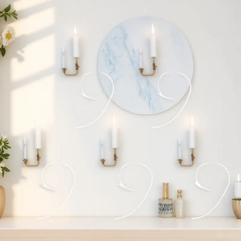 5Pcs Mini Wall Lamps Stainless Steel ABS Unique Design Mini House Lights Sand Table Decorative Accessories Miniature Wall Lights
5Pcs Mini Wall Lamps Stainless Steel ABS Unique Design Mini House Lights Sand Table Decorative Accessories Miniature Wall Lights