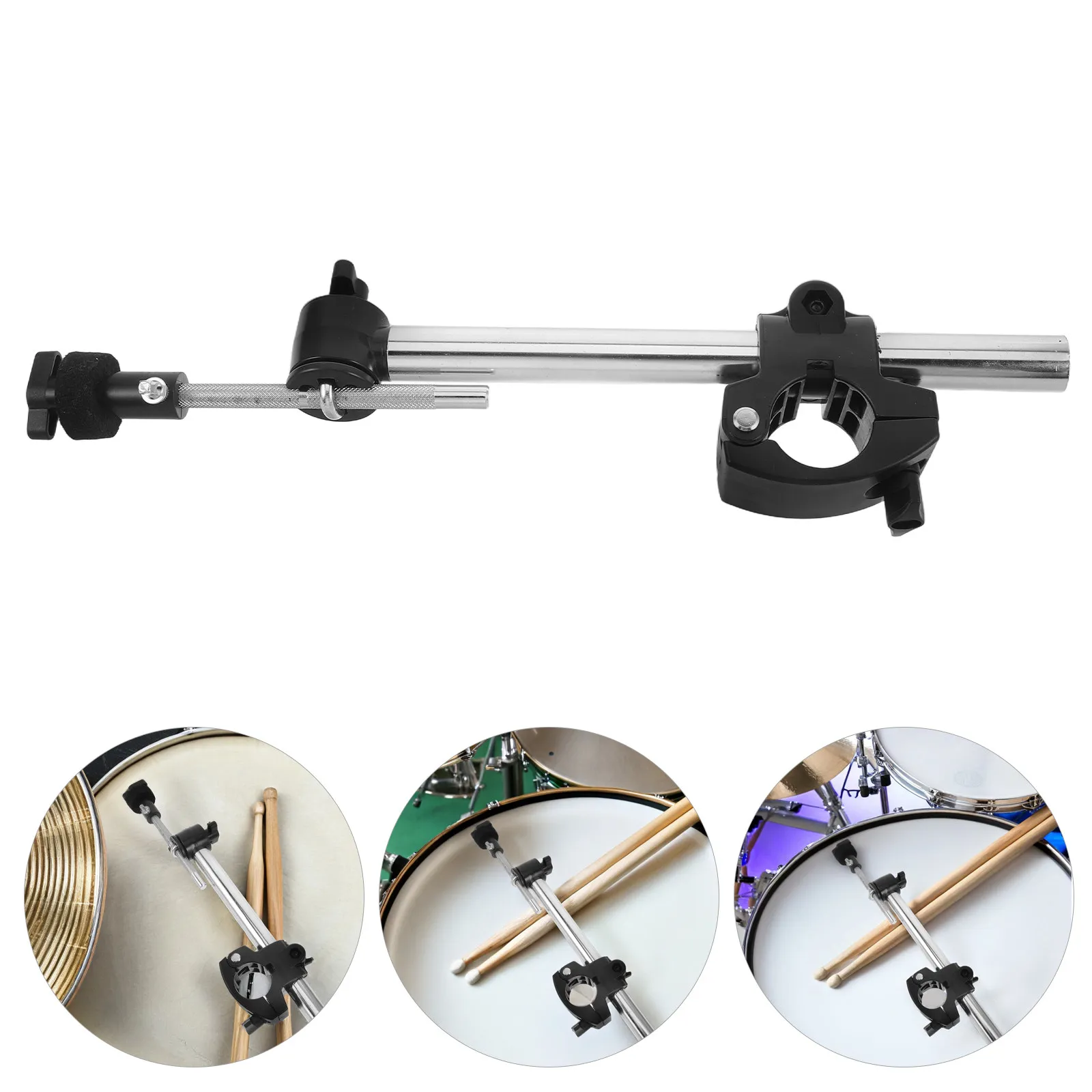 Universal Electronic Drum Cymbal Holder Clamp Mount with Quick Release Stable Metal Straight Arm 38Mm for Percussion Accessories
Universal Electronic Drum Cymbal Holder Clamp Mount with Quick Release Stable Metal Straight Arm 38Mm for Percussion Accessories