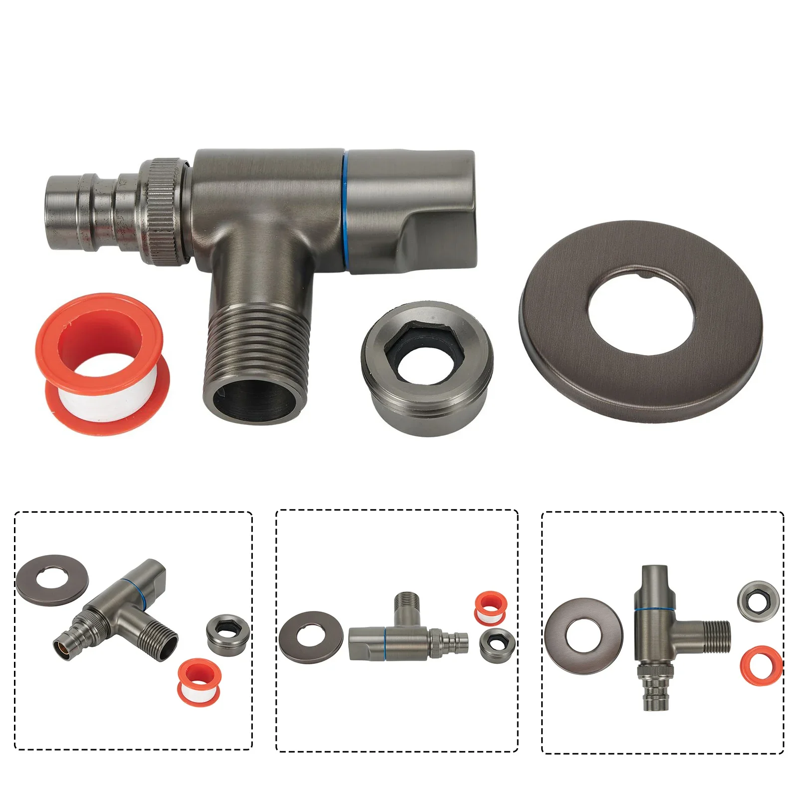 High Quality Stop Valve Washing Machine G3/4 Home Household Kitchen Multiple Practical Replacement Space-saving
High Quality Stop Valve Washing Machine G3/4 Home Household Kitchen Multiple Practical Replacement Space-saving