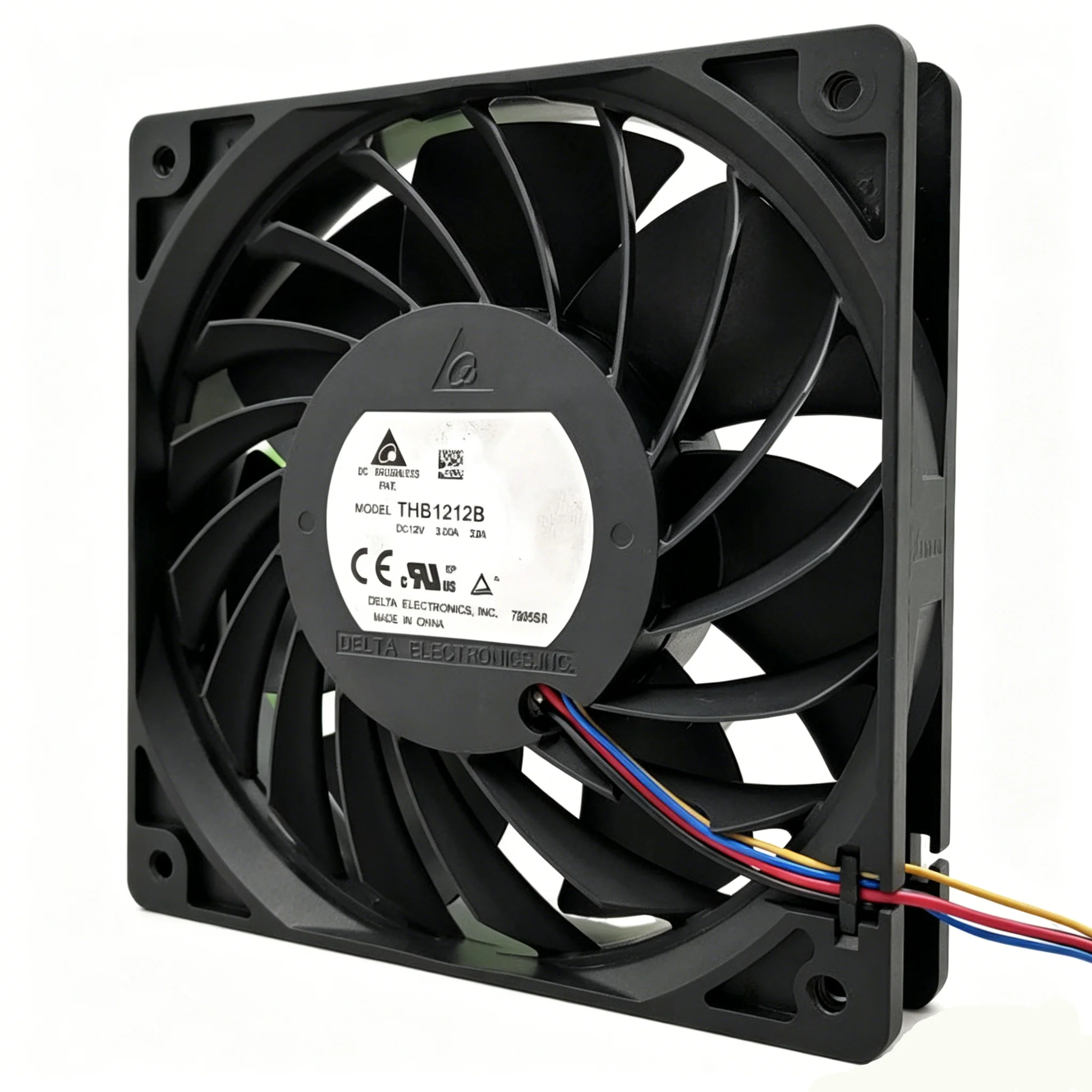 THB1212B 12V 3A High Speed Violent Cooling Fan 120x120x25mm 5300RPM 184CFM Ball Bearing PWM 4Pin Fan for Server Mining PC
THB1212B 12V 3A High Speed Violent Cooling Fan 120x120x25mm 5300RPM 184CFM Ball Bearing PWM 4Pin Fan for Server Mining PC
