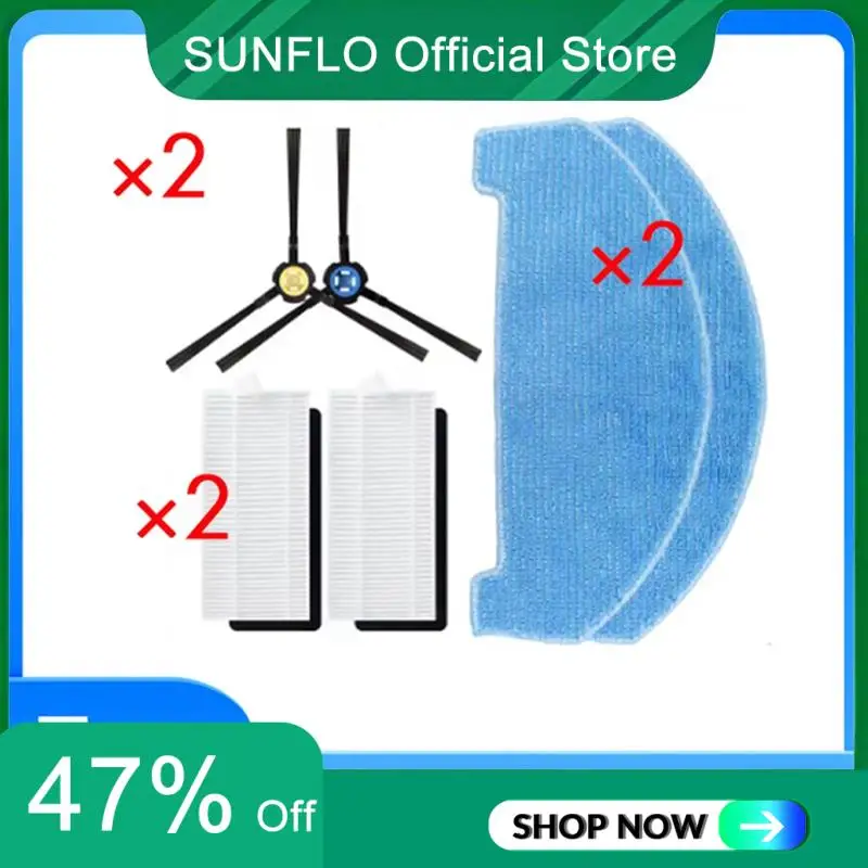 SUNFLO For ILIFE T20S, A20, Polaris PVCR 3600, G2 0926W, G2 0726W / G2 1226 Robot Vacuum Main Side Brush Mop Filter Dust Bag
SUNFLO For ILIFE T20S, A20, Polaris PVCR 3600, G2 0926W, G2 0726W / G2 1226 Robot Vacuum Main Side Brush Mop Filter Dust Bag