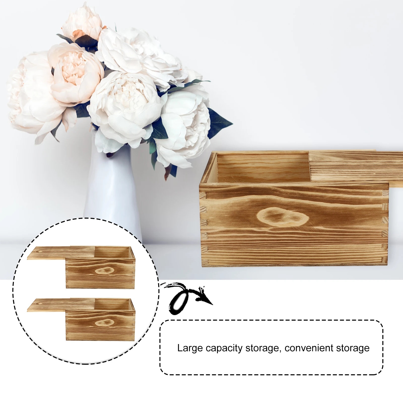 Stackable Sliding Cover Wooden Packaging Box Multi-Function Storage Container Household Case for Cosmetics Jewelry Candy Phone 
Stackable Sliding Cover Wooden Packaging Box Multi-Function Storage Container Household Case for Cosmetics Jewelry Candy Phone