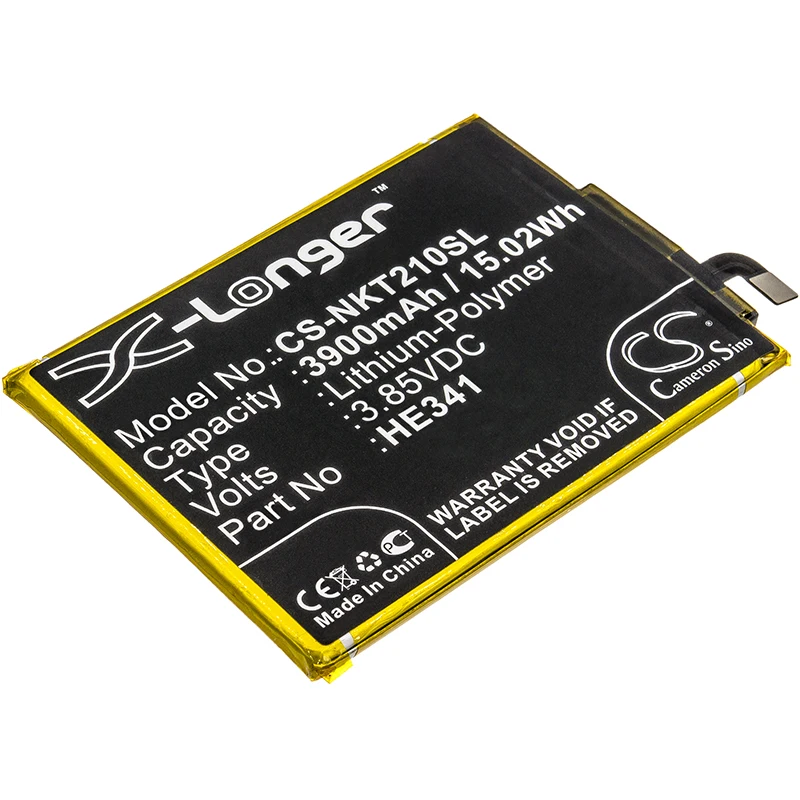 Li-Polymer Mobile, SmartPhone Battery for Nokia, 3.85V 3900mAh, Compatible Models: 2.1,TA-1029
Li-Polymer Mobile, SmartPhone Battery for Nokia, 3.85V 3900mAh, Compatible Models: 2.1,TA-1029