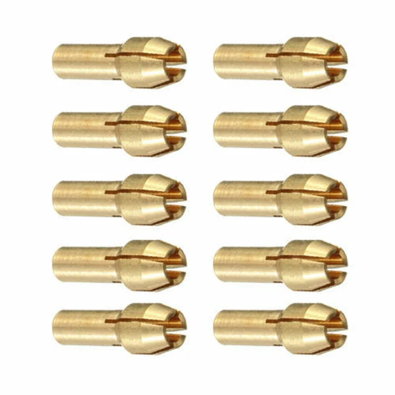 Professional Grade 10pcs Set of Metal Drill Chucks Collet Bits for Rotary Hardware Tool Long lasting and Effective
Professional Grade 10pcs Set of Metal Drill Chucks Collet Bits for Rotary Hardware Tool Long lasting and Effective