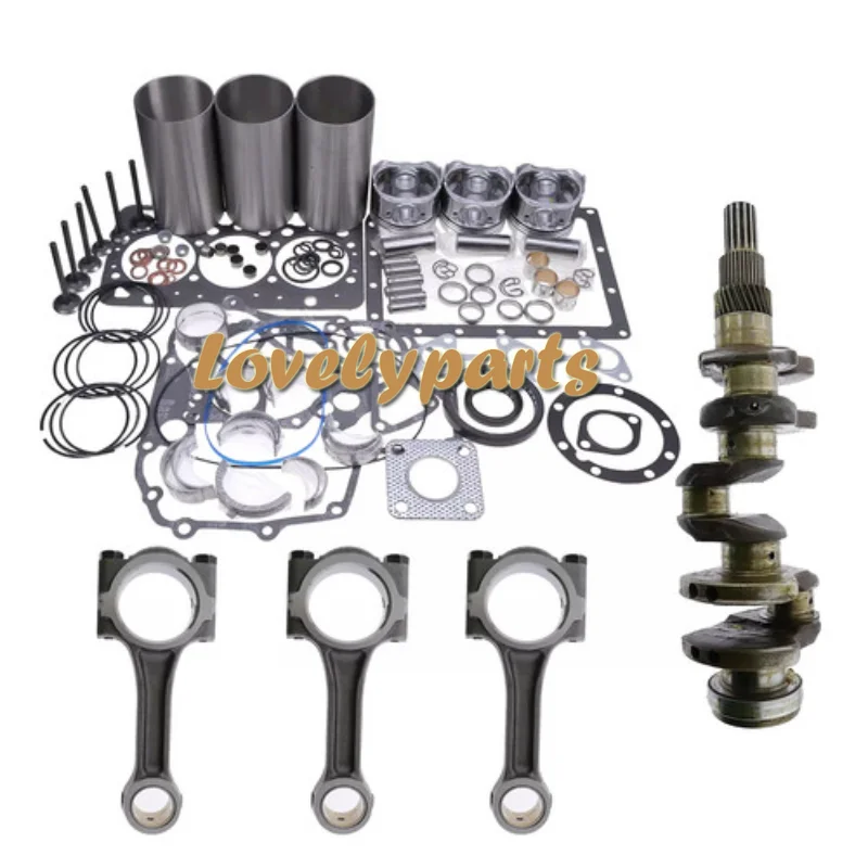 D1105 Overhaul Rebuild Kit &Connecting Rod &Crankshaft for Kubota D1105BH Engine
D1105 Overhaul Rebuild Kit &Connecting Rod &Crankshaft for Kubota D1105BH Engine