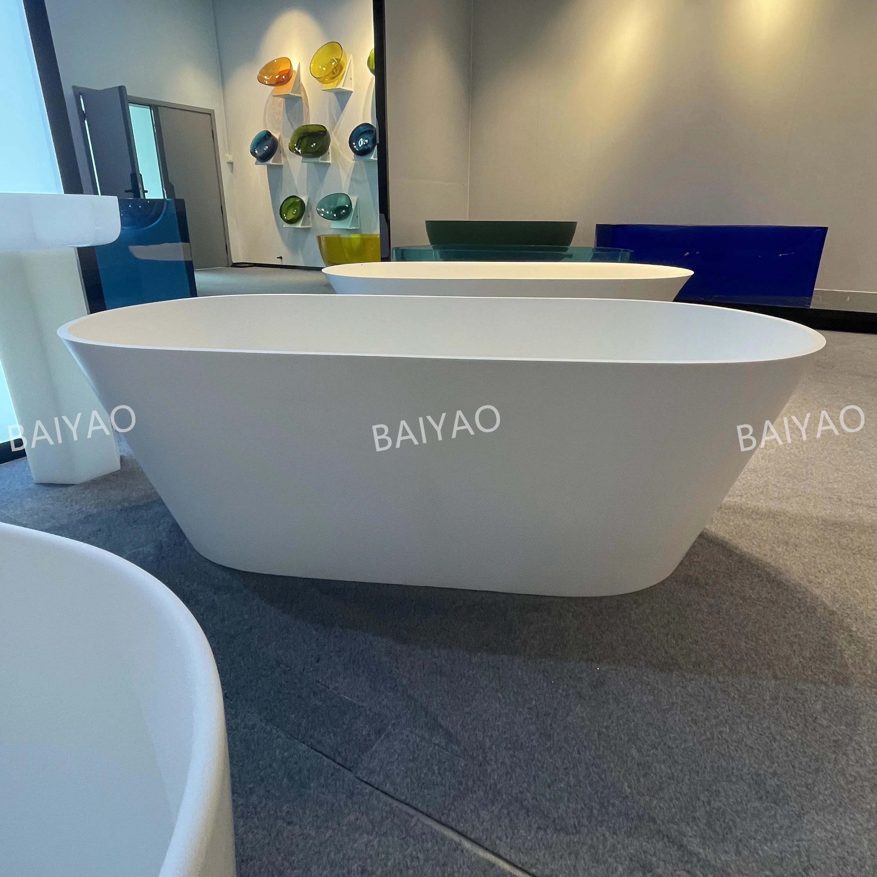 Bathroom Luxury Freestanding Artificial Stone Bathtub Hotel Project Marble Stone Acrylic Resin Solid Surface Bath Tub
Bathroom Luxury Freestanding Artificial Stone Bathtub Hotel Project Marble Stone Acrylic Resin Solid Surface Bath Tub