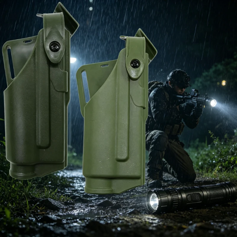 2026 NEW Tactical Holster for G17 G19 Pistol Belt Holder Flashlight Mount Case for X200 Series Light Hunting Accessory
2026 NEW Tactical Holster for G17 G19 Pistol Belt Holder Flashlight Mount Case for X200 Series Light Hunting Accessory