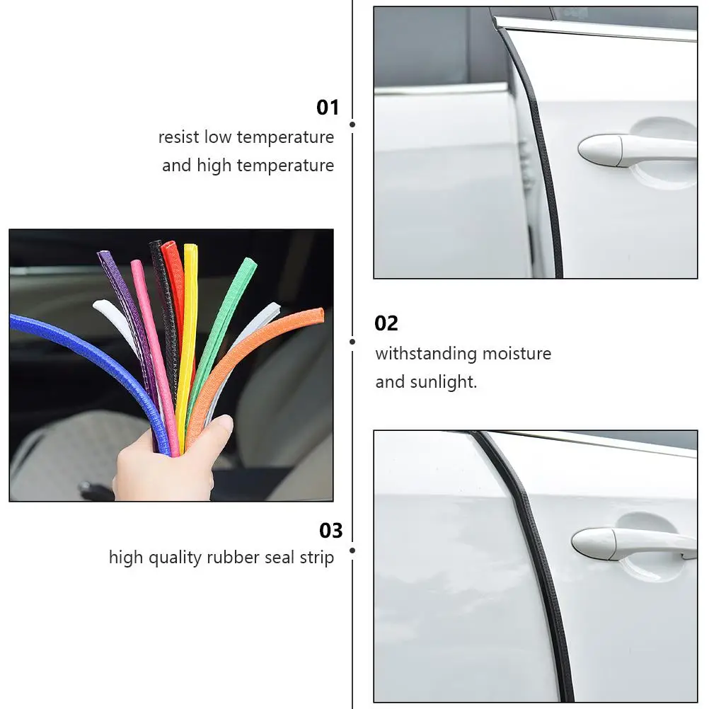 Anti-scratch Strip Rubber Seal Strips Durable Protector Guard Cars Parts Accessories Safety Mask
Anti-scratch Strip Rubber Seal Strips Durable Protector Guard Cars Parts Accessories Safety Mask