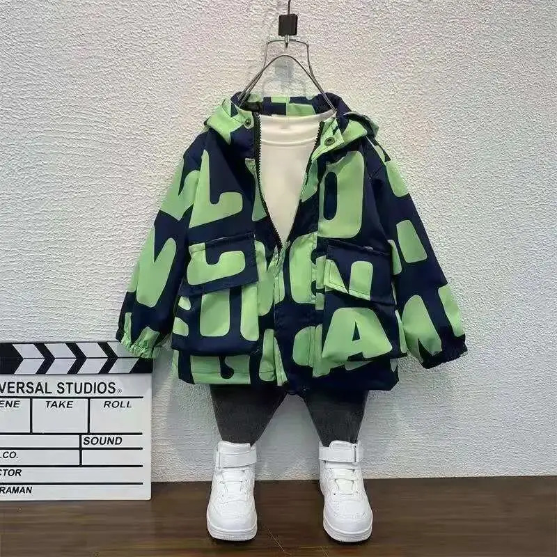 Boys' Spring and Autumn Coat 2026 New Style Baby Top Fashion Children's Jacket Boys' Korean Version Windbreaker
Boys' Spring and Autumn Coat 2026 New Style Baby Top Fashion Children's Jacket Boys' Korean Version Windbreaker